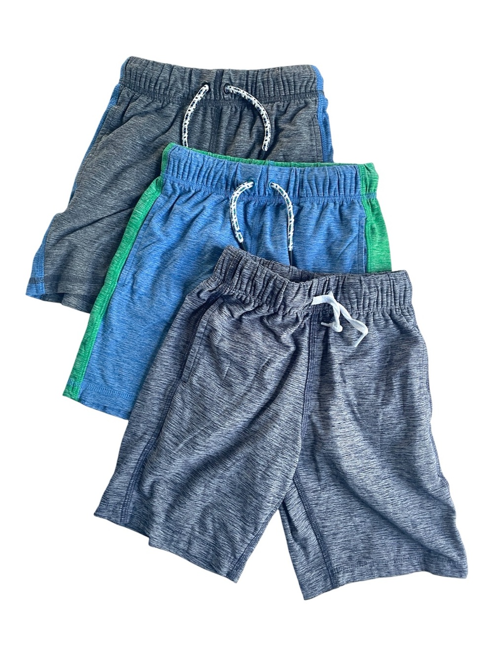 HANNA ANDERSSON Shorts Bundle Active UV Swim Sun Play Blue Green Gray 4